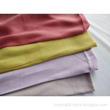 Kain Linen Palsu Rayon Poly
